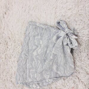 Abercrombie & Fitch Blue Wavy Cover Up- One Size